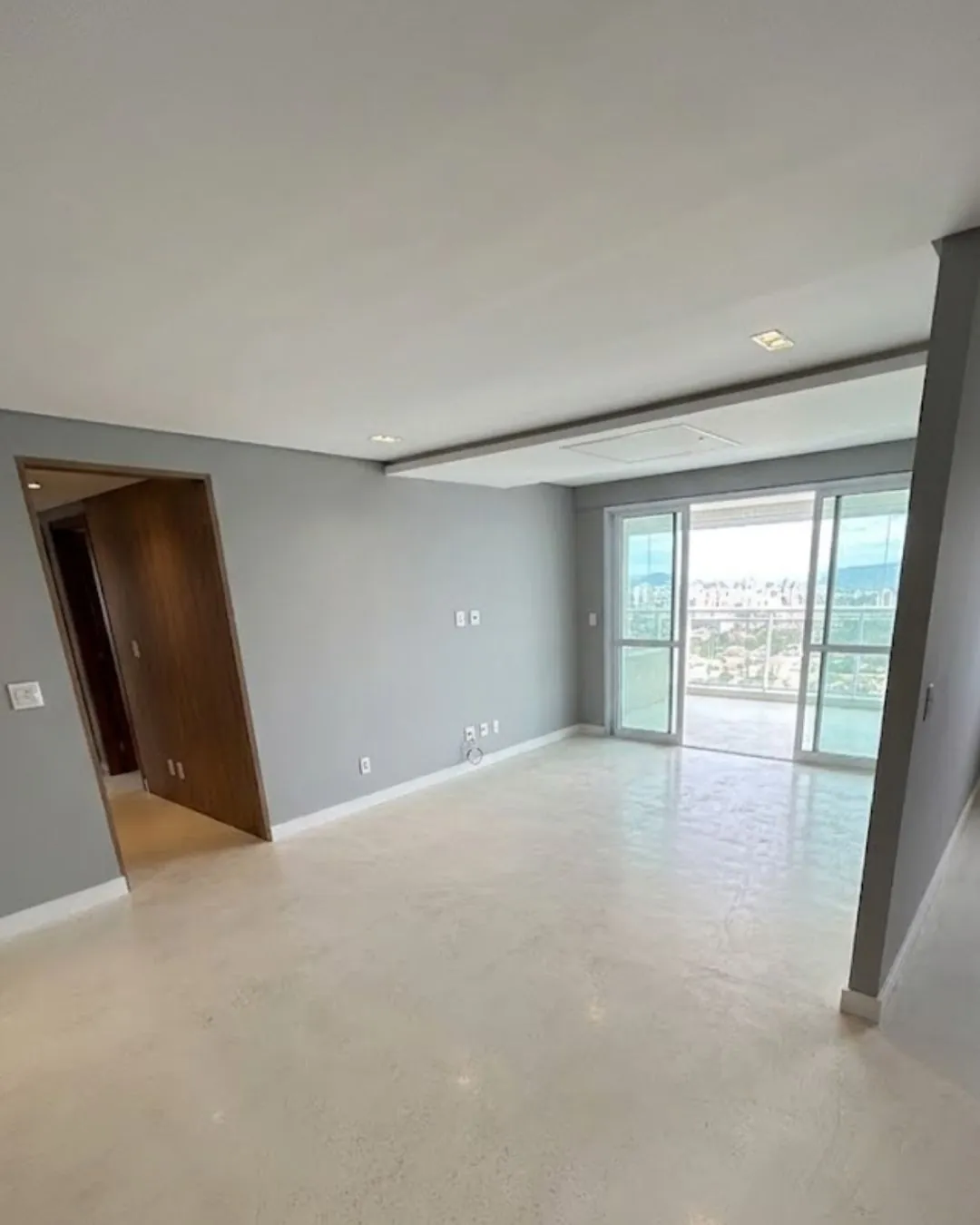 Apartamento entregue pela Pilares, com vista para a cidade